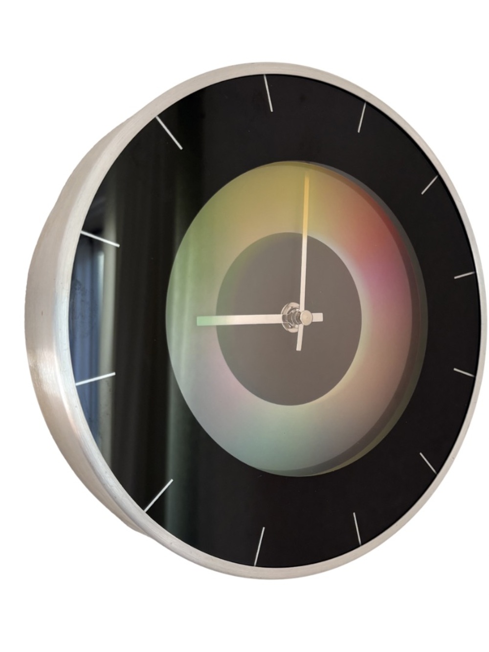 The Metropolitan Museum of Art Color Spectrum Wall Clock Met Moma Wheel RARE 09
